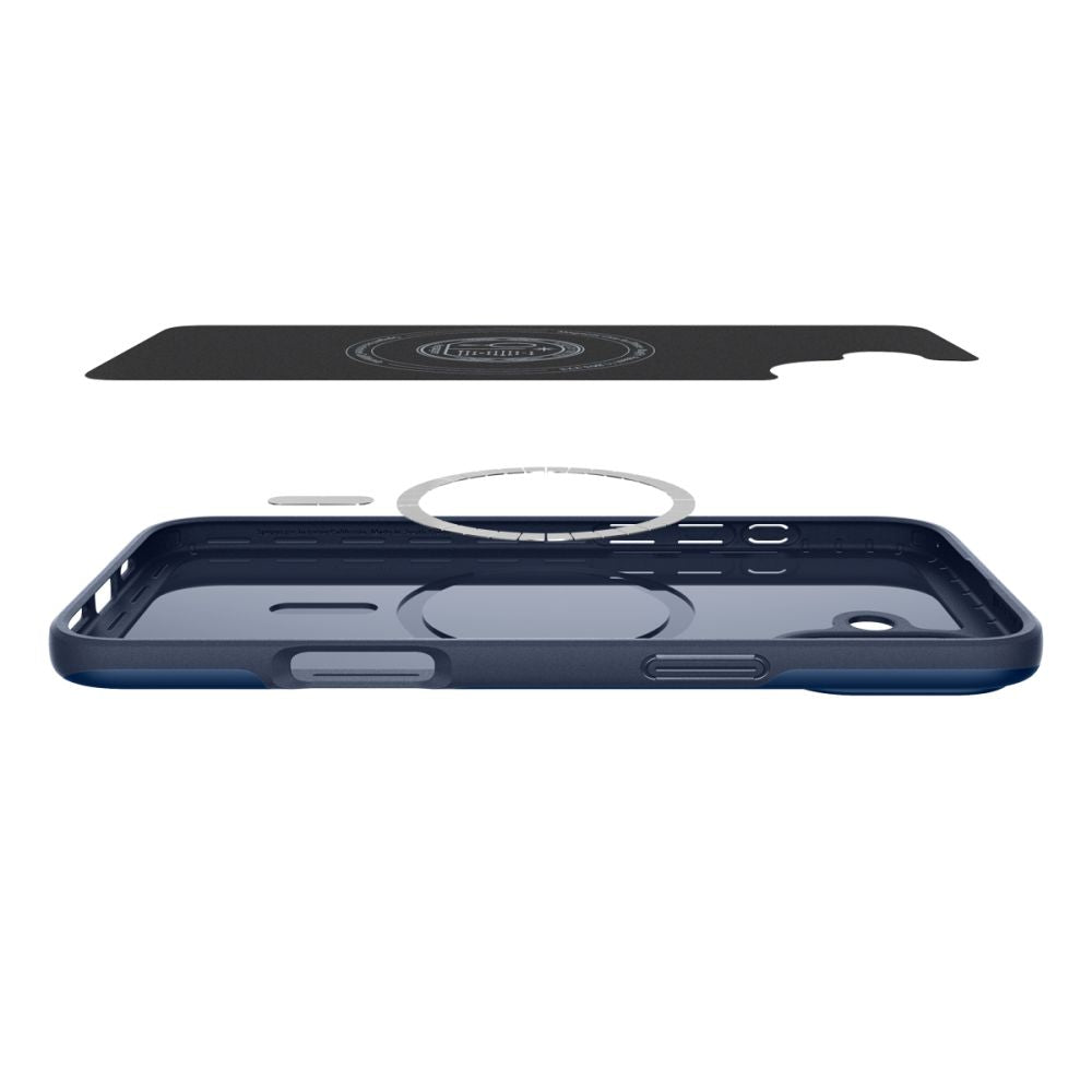  SPIGEN THIN FIT MAG MAGSAFE IPHONE 16 TAMNO PLAVA