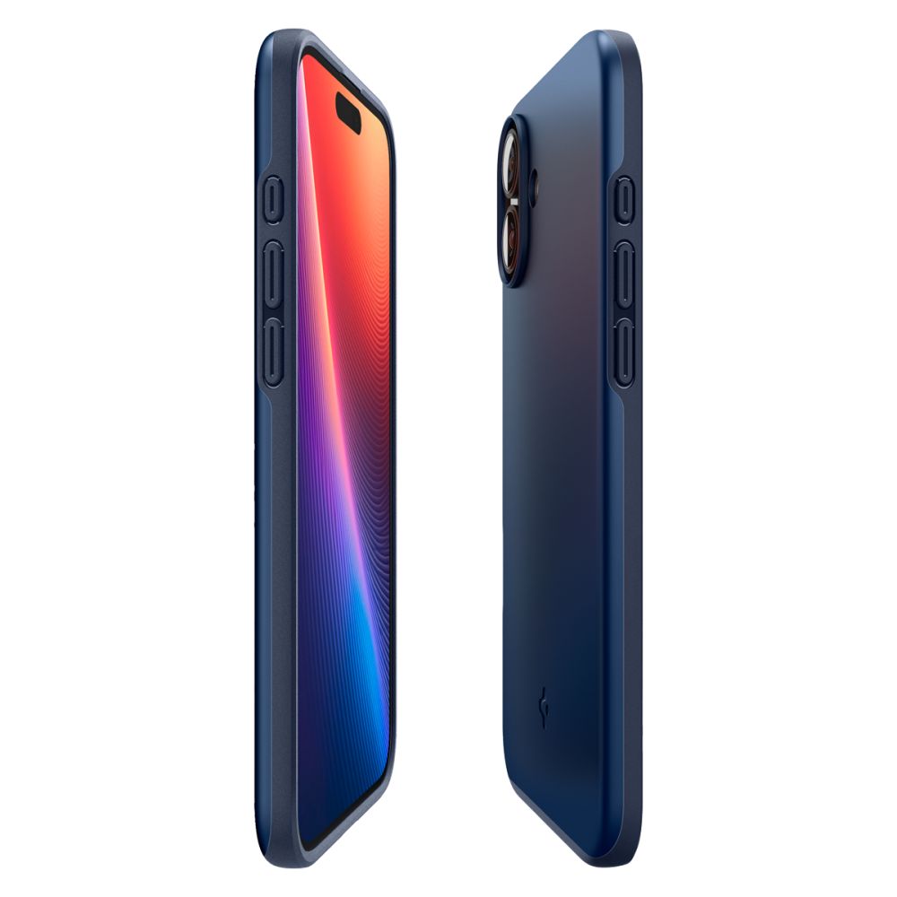 SPIGEN THIN FIT MAG MAGSAFE IPHONE 16 TAMNO PLAVA