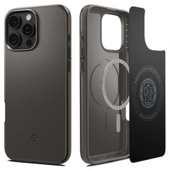 KRYT SPIGEN THIN FIT MAG MAGSAFE IPHONE 16 PRO GUNMETAL