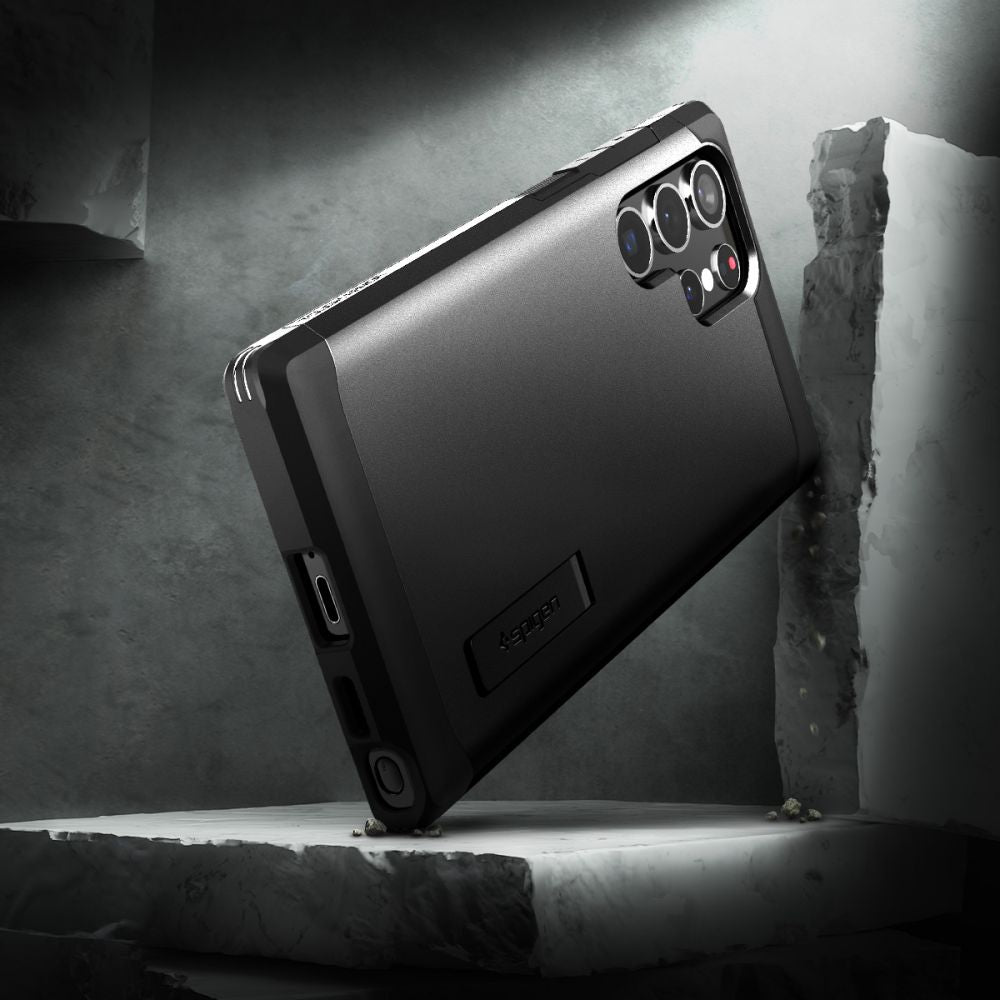 KRYT SPIGEN TOUGH ARMOR GALAXY S22 ULTRA BLACK
