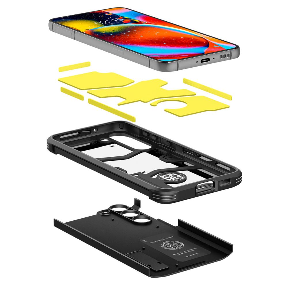 KRYT SPIGEN TOUGH ARMOR GALAXY S23 BLACK