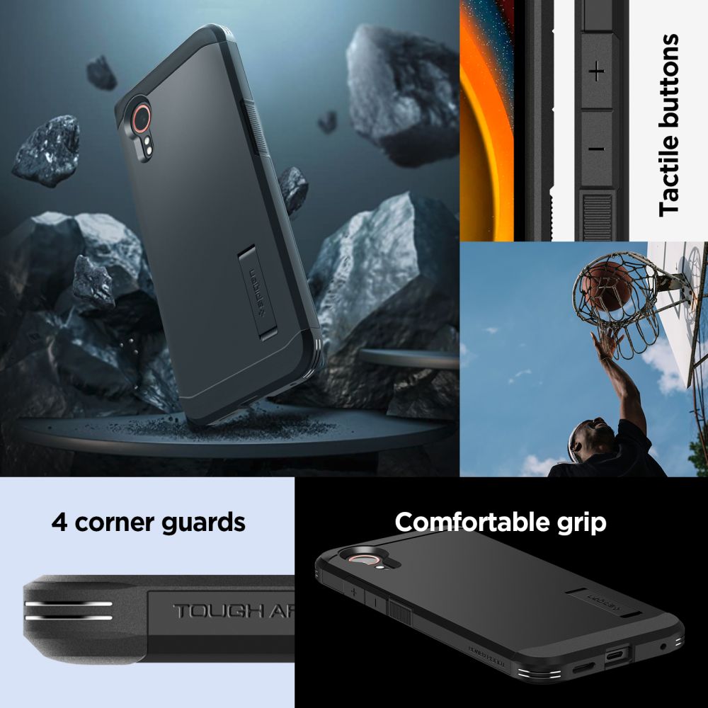  SPIGEN TOUGH ARMOR GALAXY XCOVER 7 CRNA