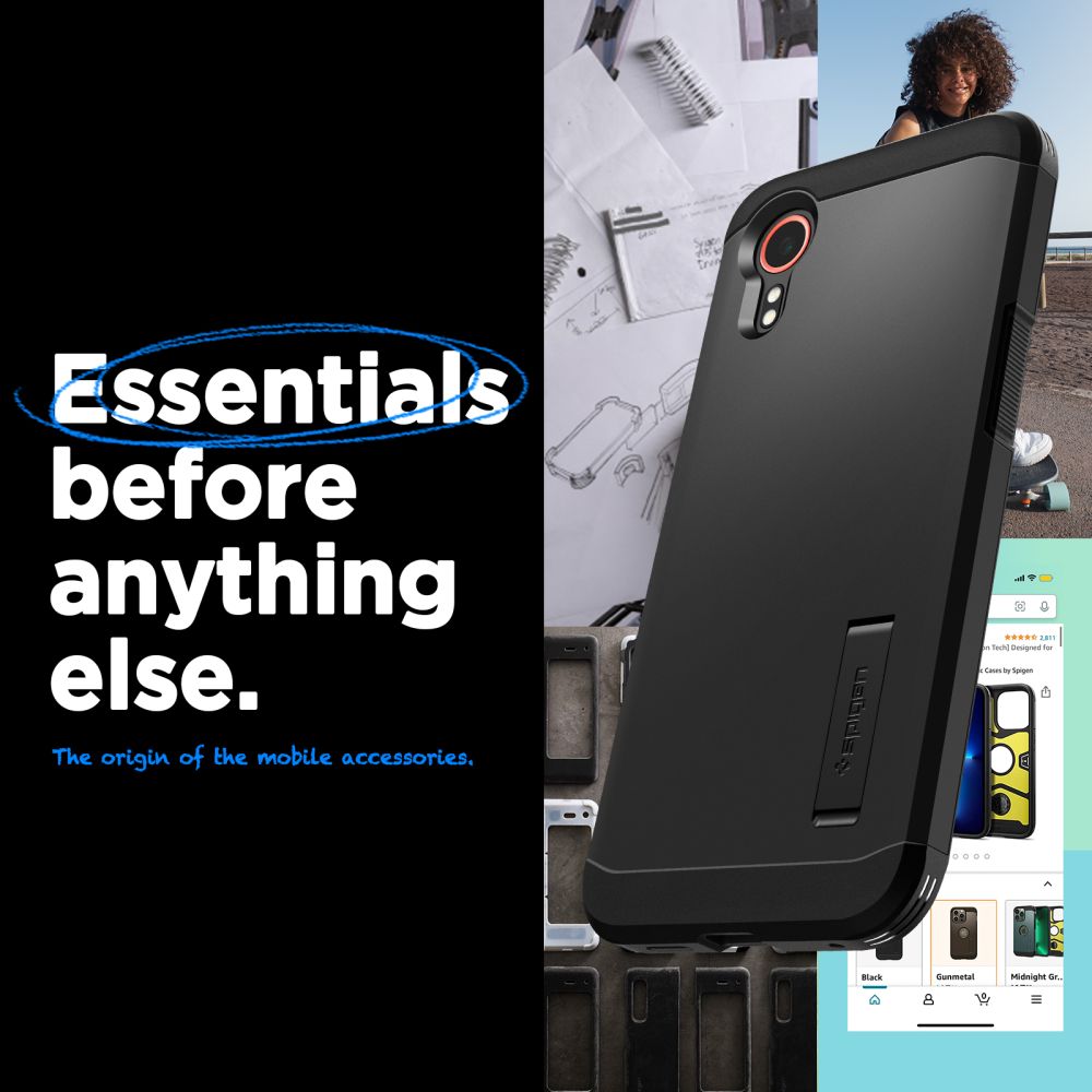  SPIGEN TOUGH ARMOR GALAXY XCOVER 7 CRNA