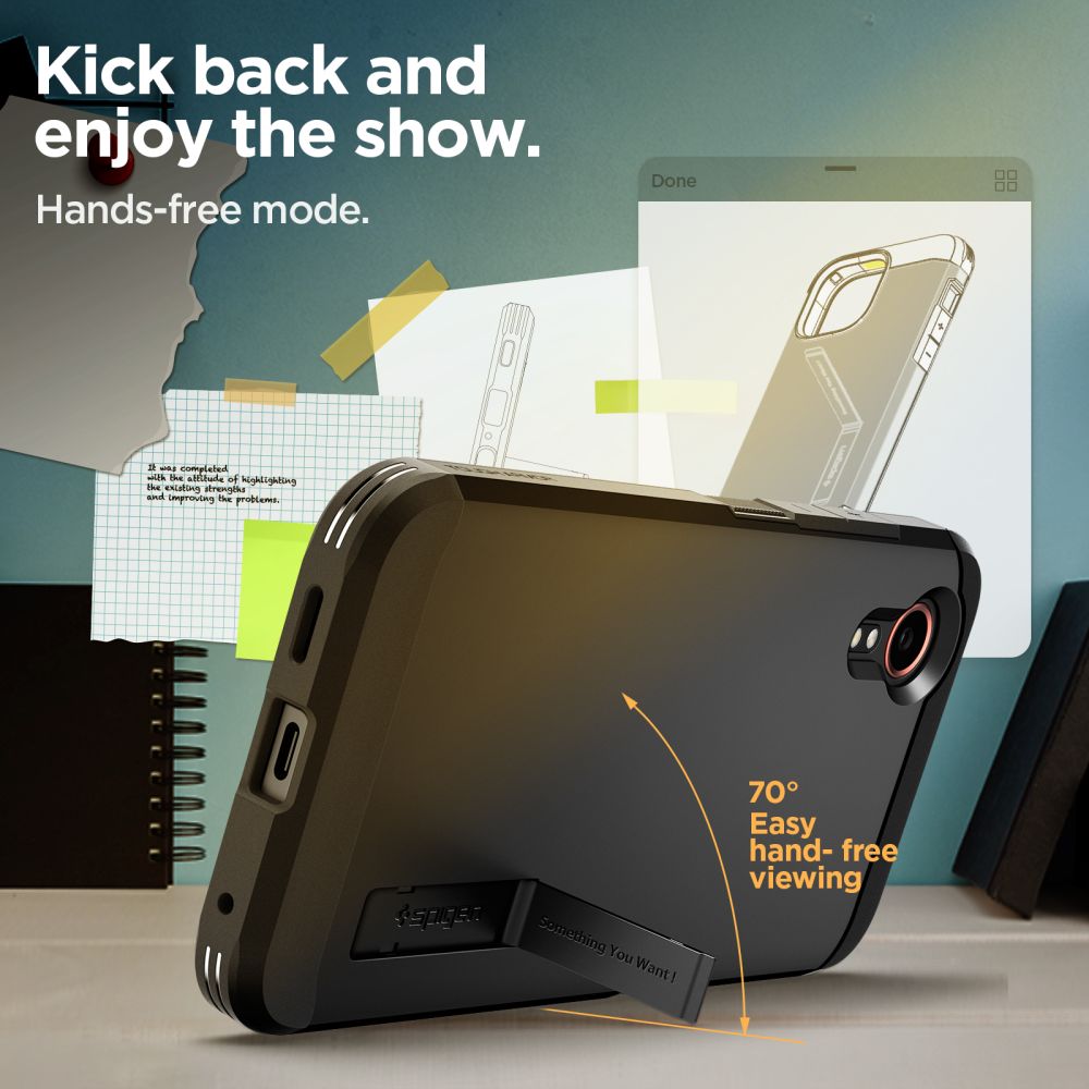  SPIGEN TOUGH ARMOR GALAXY XCOVER 7 CRNA