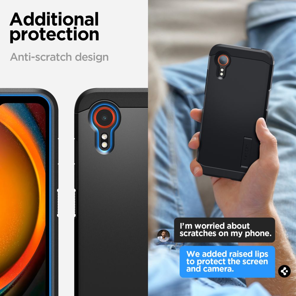  SPIGEN TOUGH ARMOR GALAXY XCOVER 7 CRNA