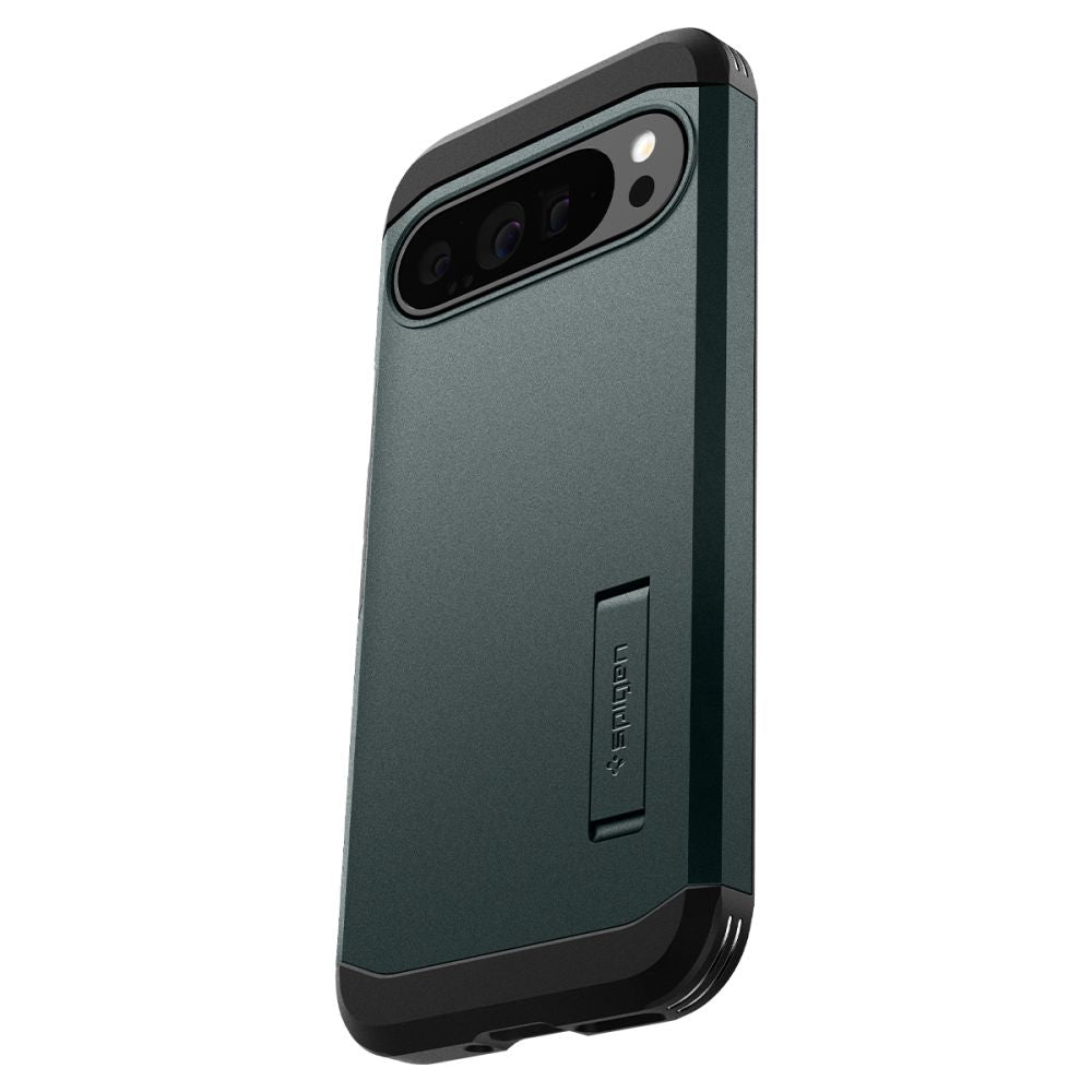 KRYT NA GOOGLE PIXEL 9 PRO XL SPIGEN TOUGH ARMOR  ABYSS GREEN