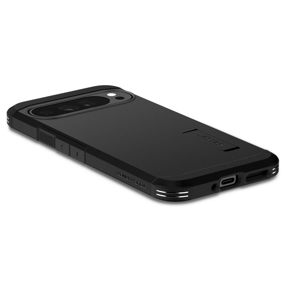  ZA GOOGLE PIXEL 9 PRO XL SPIGEN TOUGH ARMOR CRNA