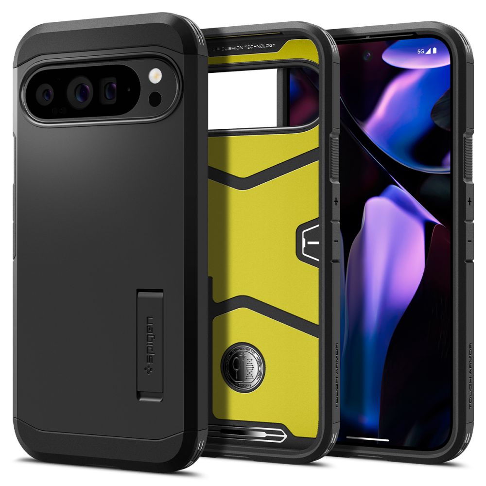  ZA GOOGLE PIXEL 9 PRO XL SPIGEN TOUGH ARMOR CRNA