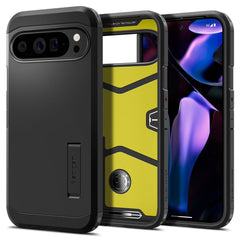  ZA GOOGLE PIXEL 9 PRO XL SPIGEN TOUGH ARMOR CRNA
