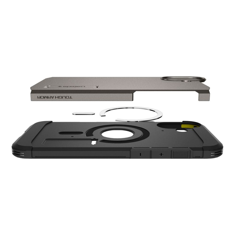  SPIGEN TOUGH ARMOR MAG MAGSAFE IPHONE 16 GUNMETAL