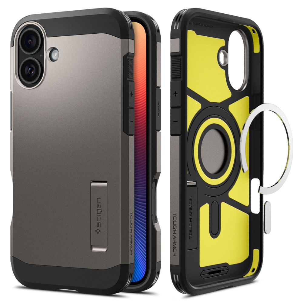  SPIGEN TOUGH ARMOR MAG MAGSAFE IPHONE 16 GUNMETAL