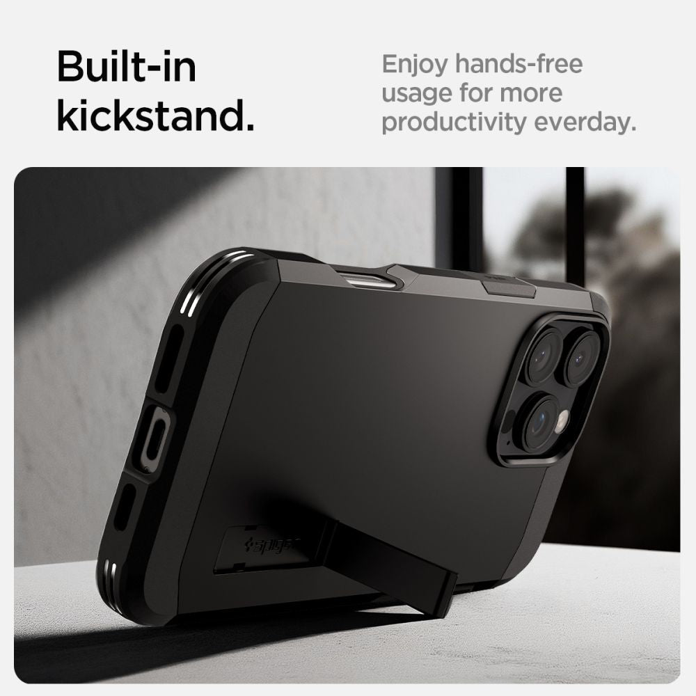 KRYT SPIGEN TOUGH ARMOR MAG MAGSAFE IPHONE 16 PRO BLACK