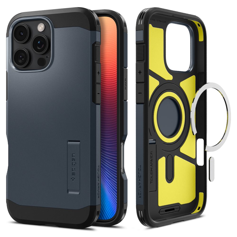 KRYT SPIGEN TOUGH ARMOR MAG MAGSAFE IPHONE 16 PRO METAL SLATE