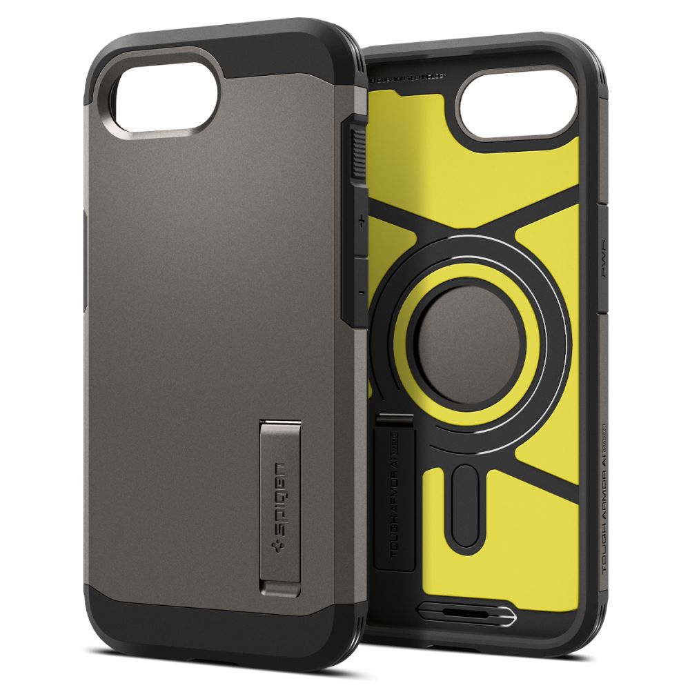 KRYT SPIGEN TOUGH ARMOR MAG MAGSAFE IPHONE 16E GUNMETAL