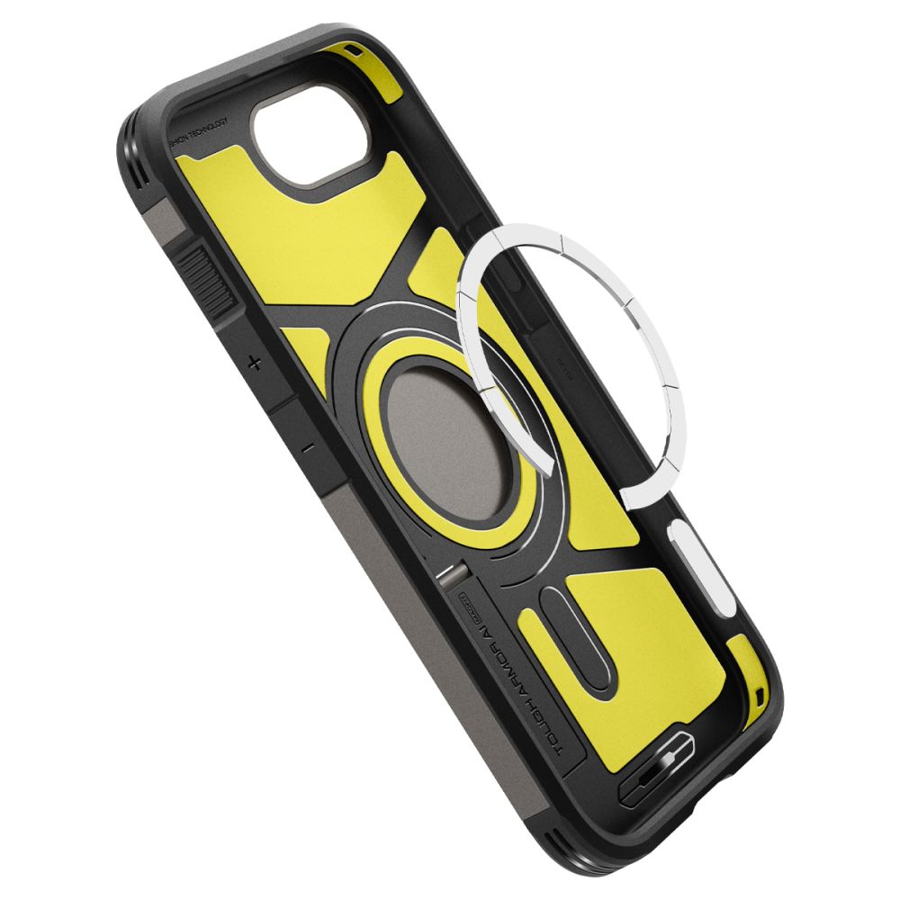 KRYT SPIGEN TOUGH ARMOR MAG MAGSAFE IPHONE 16E GUNMETAL