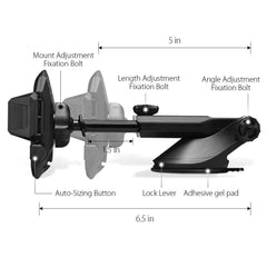 DRŽIAK MOBILU DO AUTA SPIGEN TS35 SIGNATURE CAR MOUNT HOLDER BLACK