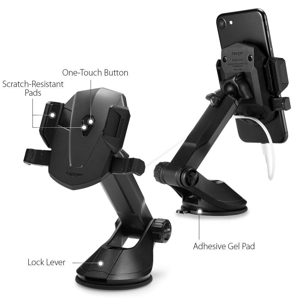 DRŽIAK MOBILU DO AUTA SPIGEN TS35 SIGNATURE CAR MOUNT HOLDER BLACK