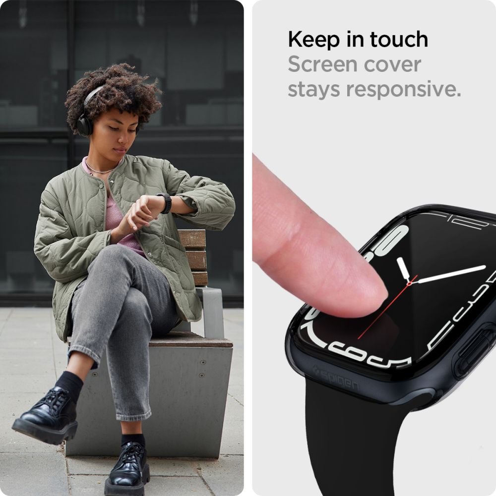 ZAŠTITNA  ZA APPLE WATCH 41 MM SPIGEN ULTRA HYBRID SPACE CRYSTAL