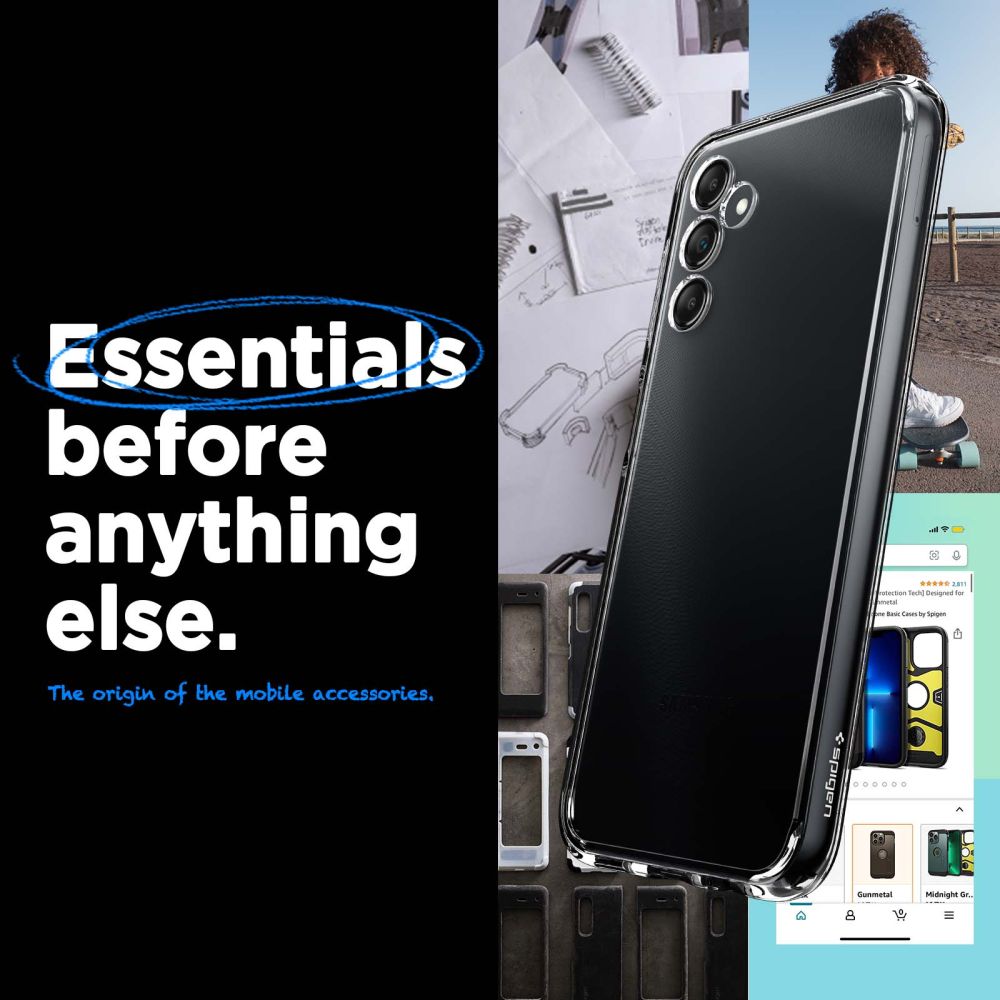 KRYT SPIGEN ULTRA HYBRID GALAXY A14 5G CRYSTAL CLEAR