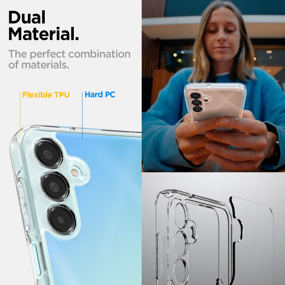 KRYT SPIGEN ULTRA HYBRID GALAXY A16 4G / 5G CRYSTAL CLEAR