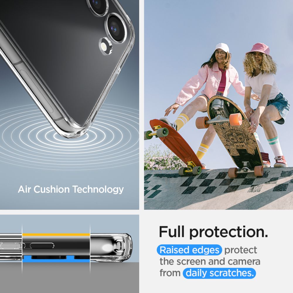  SPIGEN ULTRA HYBRID GALAXY S23 CRYSTAL CLEAR