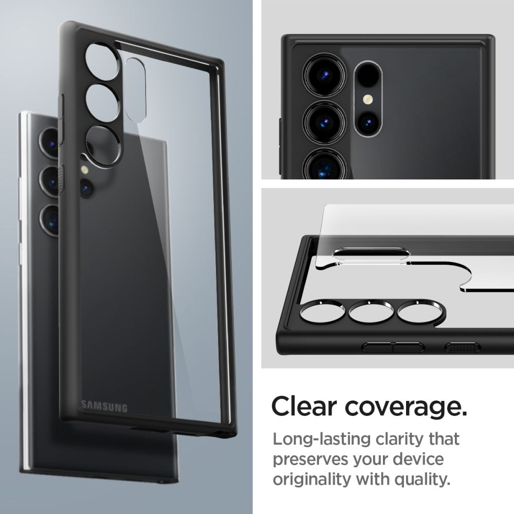 KRYT SPIGEN ULTRA HYBRID GALAXY S24 ULTRA MATTE BLACK