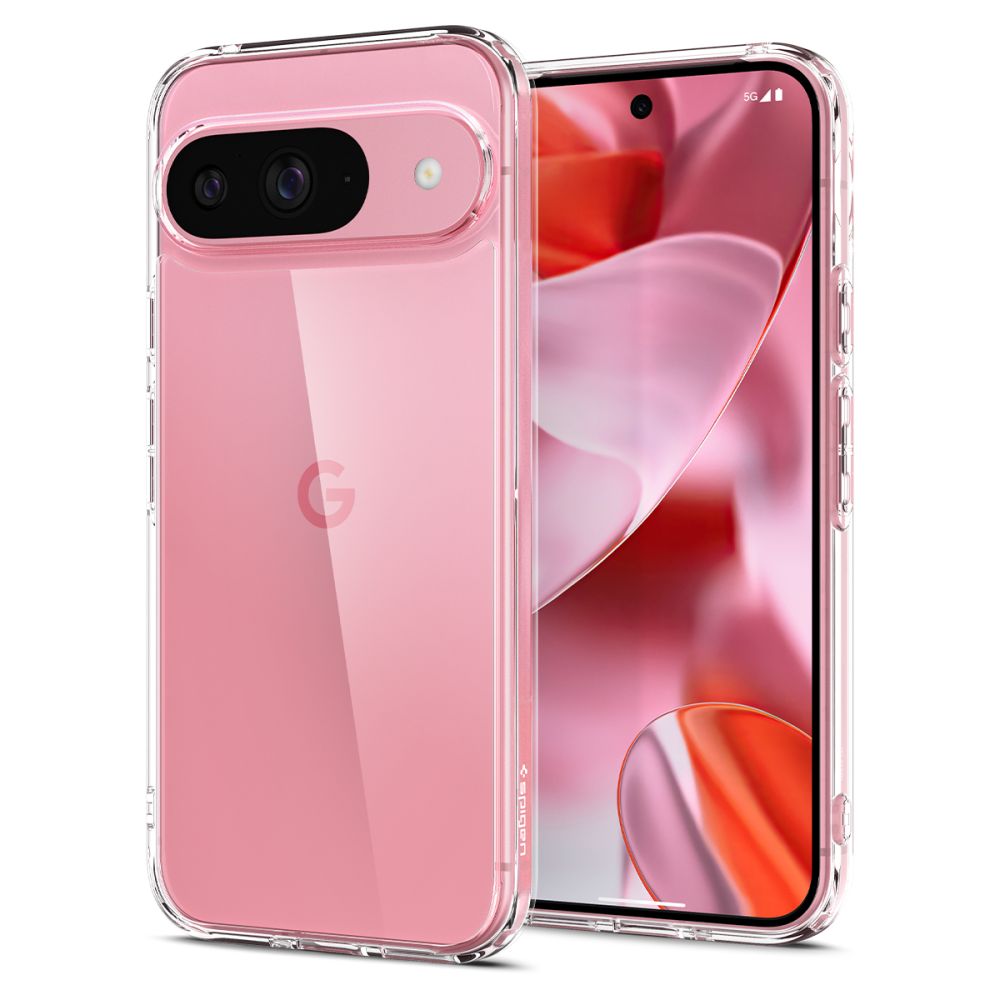 KRYT NA GOOGLE PIXEL 9 / 9 PRO SPIGEN ULTRA HYBRID  CRYSTAL CLEAR