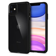  SPIGEN ULTRA HYBRID IPHONE 11 MATTE BLACK
