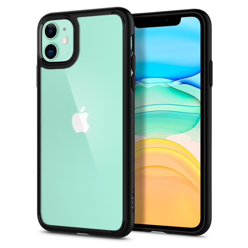  SPIGEN ULTRA HYBRID IPHONE 11 MATTE BLACK