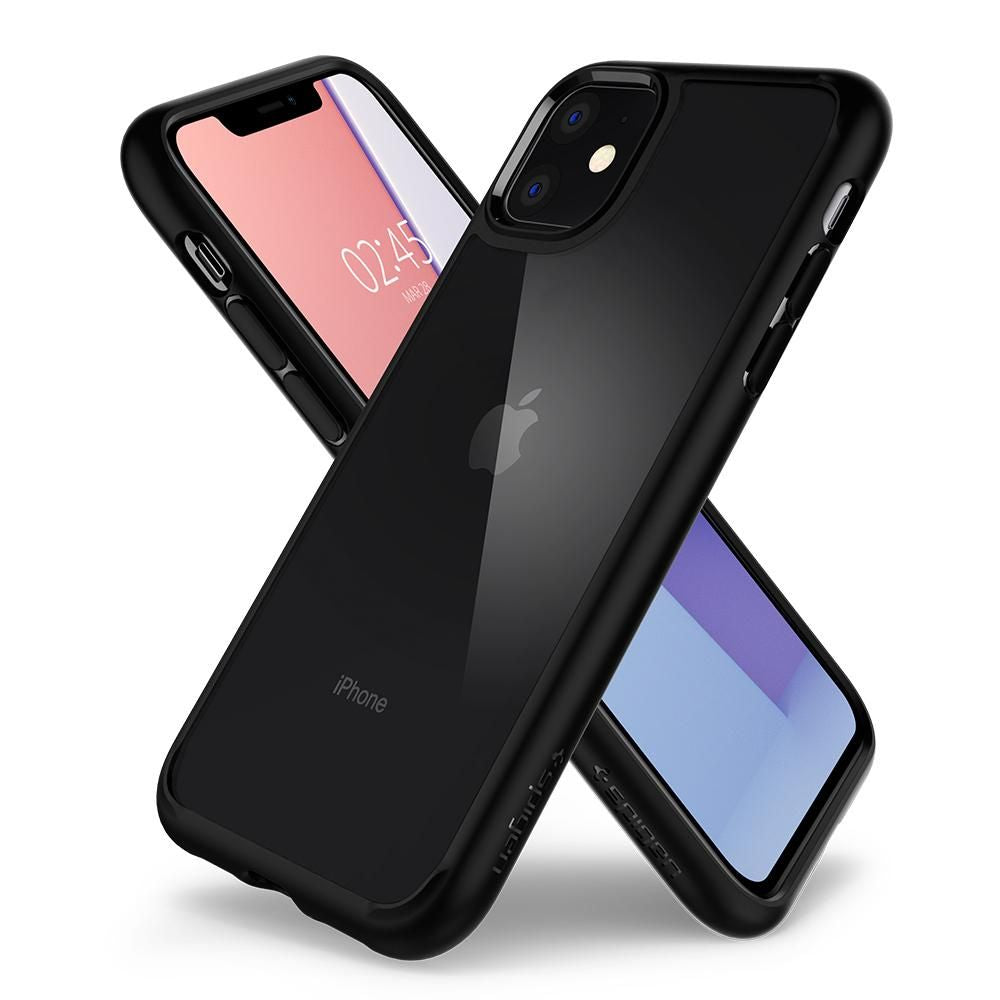  SPIGEN ULTRA HYBRID IPHONE 11 MATTE BLACK