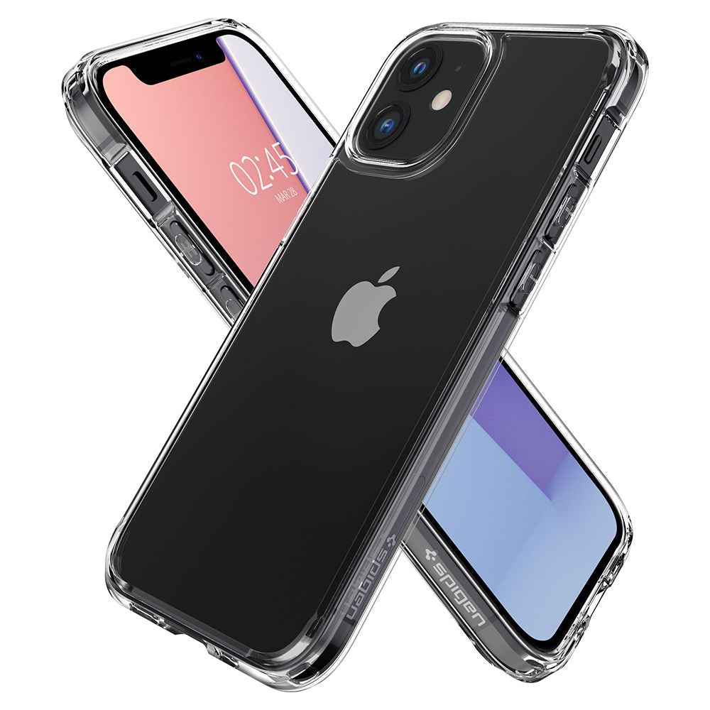 KRYT SPIGEN ULTRA HYBRID IPHONE 12 MINI CRYSTAL CLEAR