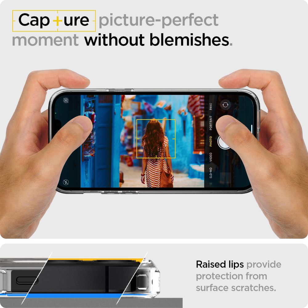 KRYT SPIGEN ULTRA HYBRID IPHONE 12 MINI CRYSTAL CLEAR