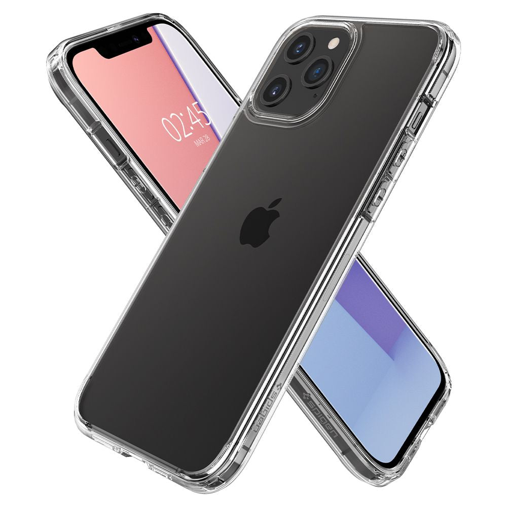  SPIGEN ULTRA HYBRID IPHONE 12/12 PRO CRYSTAL CLEAR