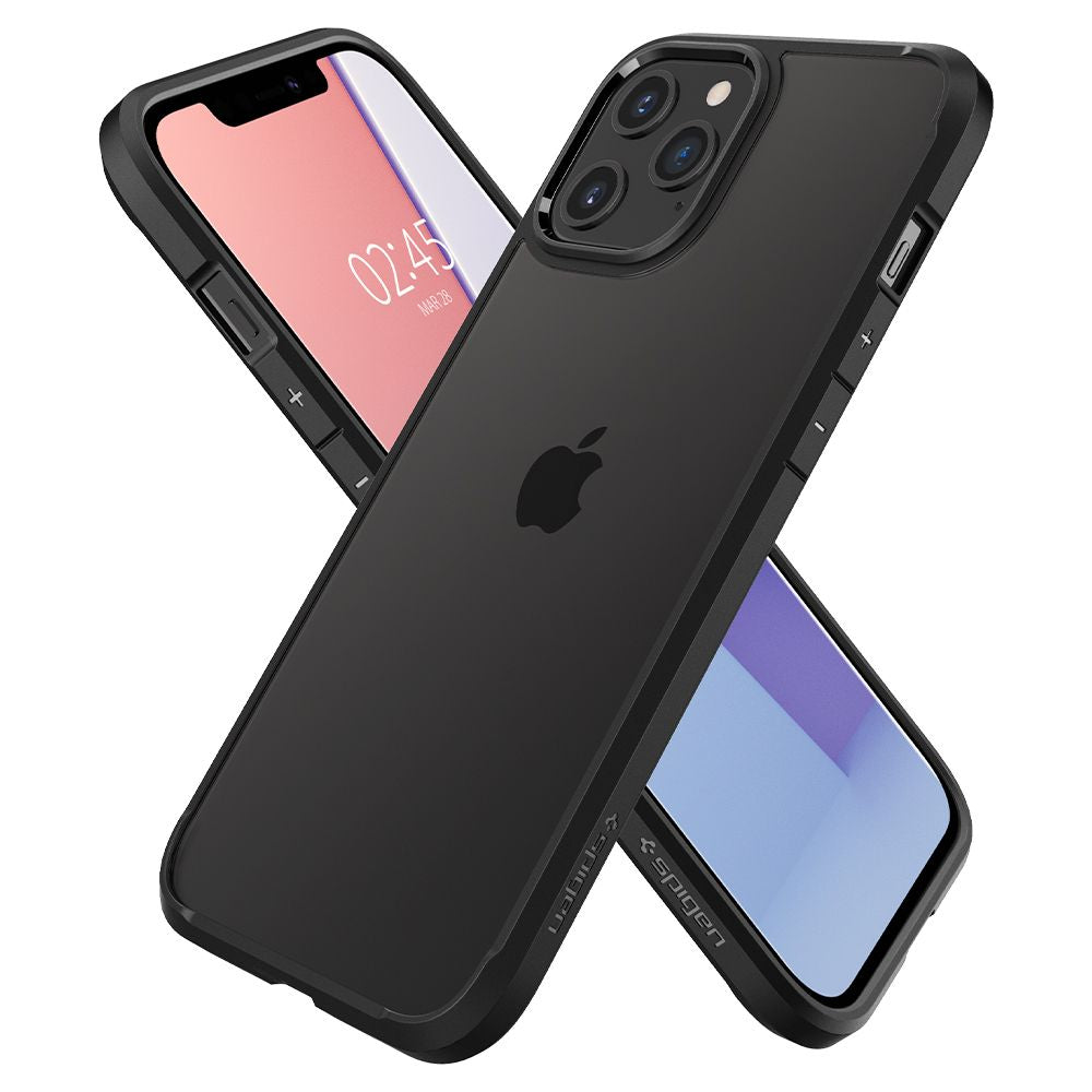  SPIGEN ULTRA HYBRID IPHONE 12/12 PRO MATTE BLACK