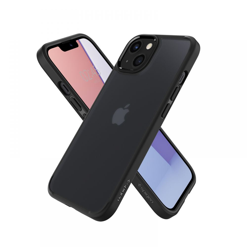 KRYT SPIGEN ULTRA HYBRID IPHONE 13 MATTE FROST BLACK