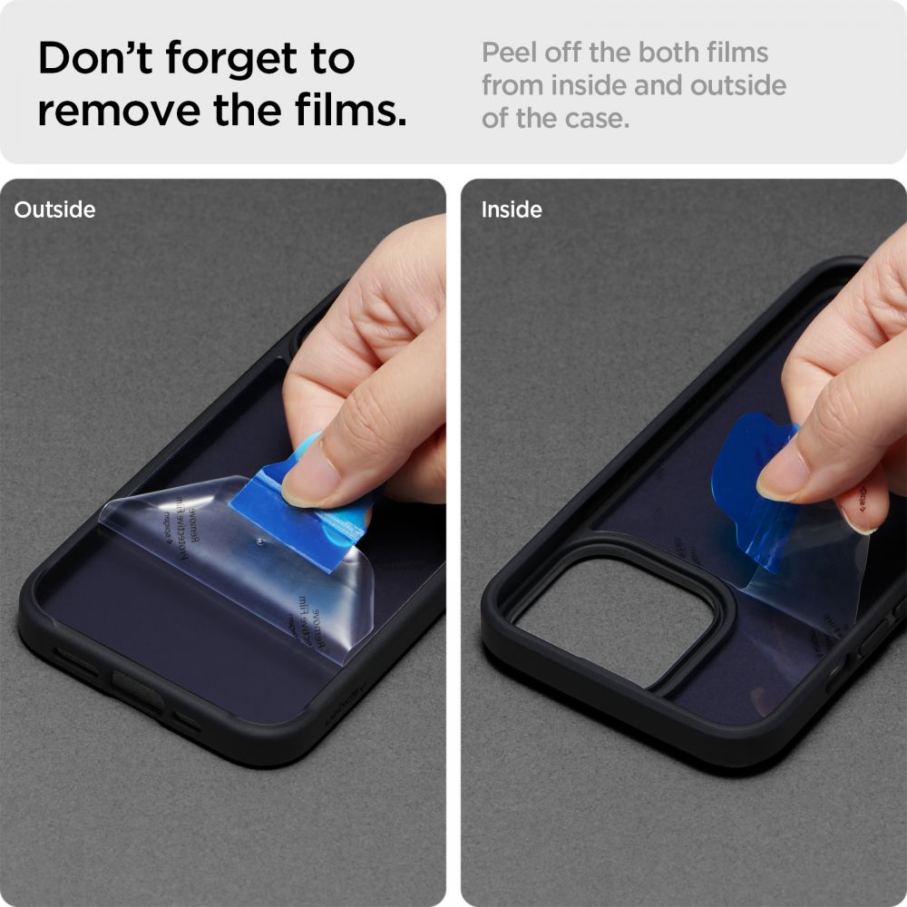 KRYT SPIGEN ULTRA HYBRID IPHONE 13 MATTE FROST BLACK