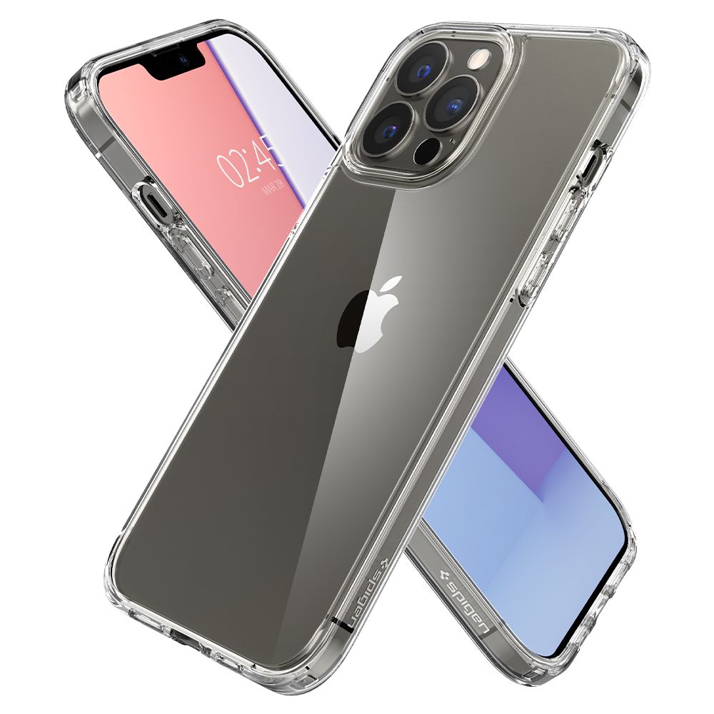 KRYT SPIGEN ULTRA HYBRID IPHONE 13 PRO CRYSTAL CLEAR