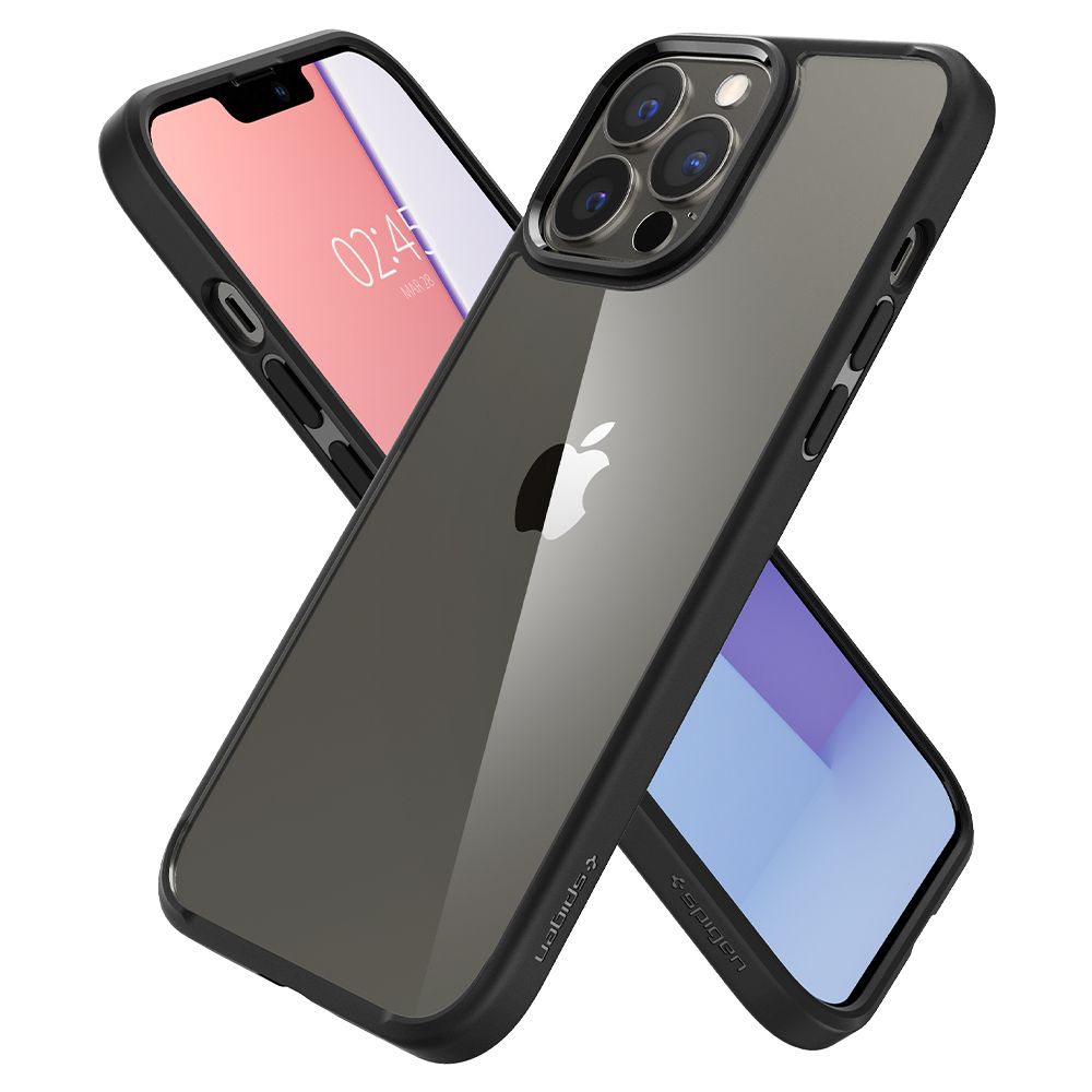 KRYT SPIGEN ULTRA HYBRID IPHONE 13 PRO MATTE BLACK