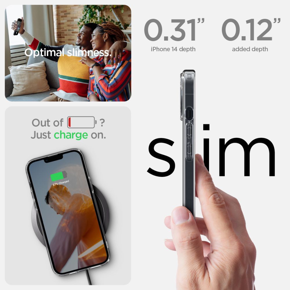  SPIGEN ULTRA HYBRID IPHONE 14 PLUS FROST CLEAR