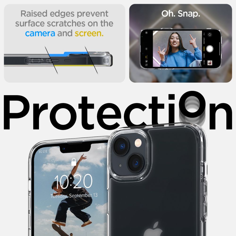  SPIGEN ULTRA HYBRID IPHONE 14 PLUS FROST CLEAR