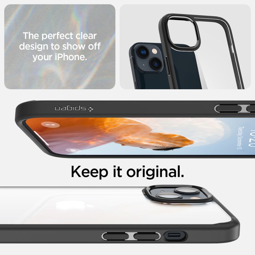  SPIGEN ULTRA HYBRID IPHONE 14 PLUS MATTE BLACK