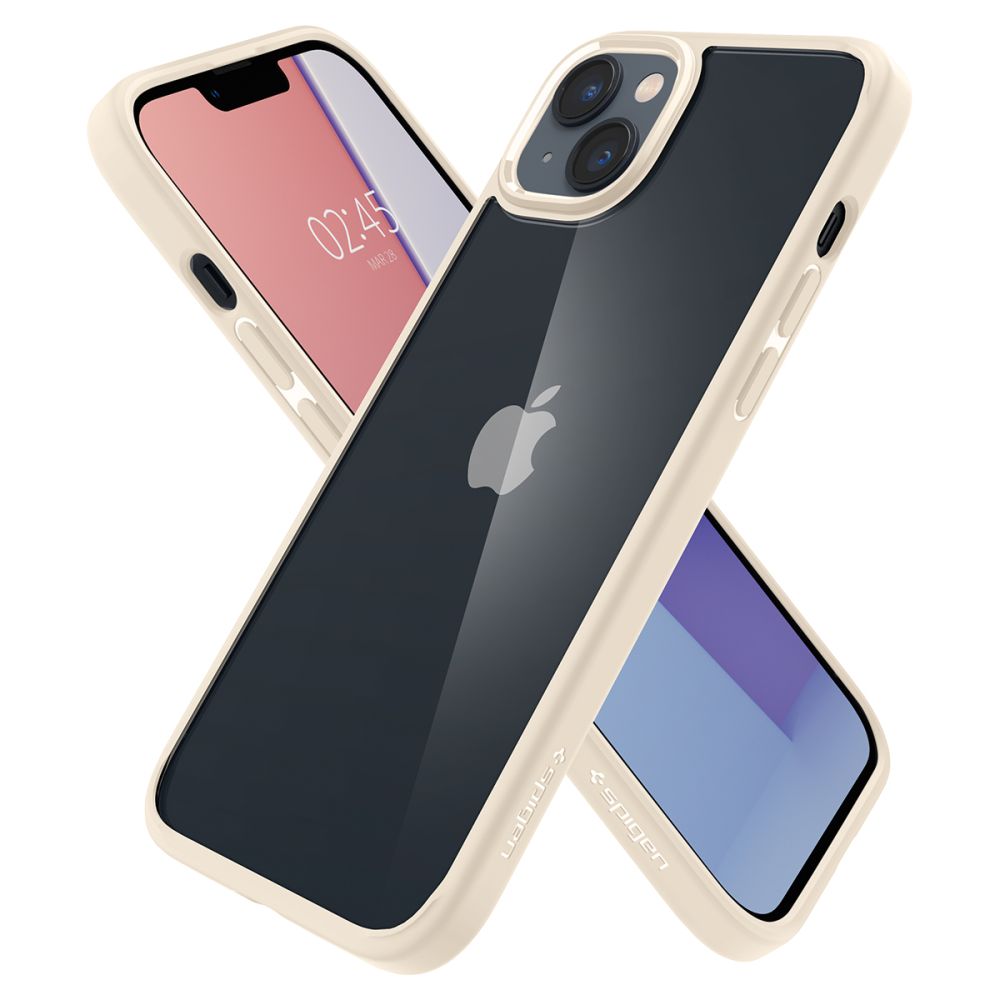 KRYT SPIGEN ULTRA HYBRID IPHONE 14 PLUS SAND BEIGE