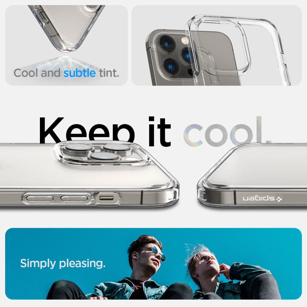 KRYT SPIGEN ULTRA HYBRID IPHONE 14 PRO FROST CLEAR