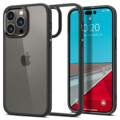 KRYT SPIGEN ULTRA HYBRID IPHONE 14 PRO MAX MATTE BLACK