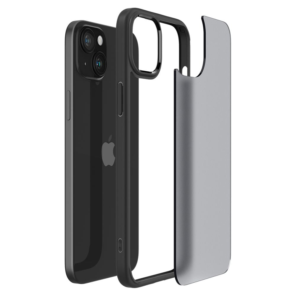 KRYT SPIGEN ULTRA HYBRID IPHONE 15 FROST BLACK
