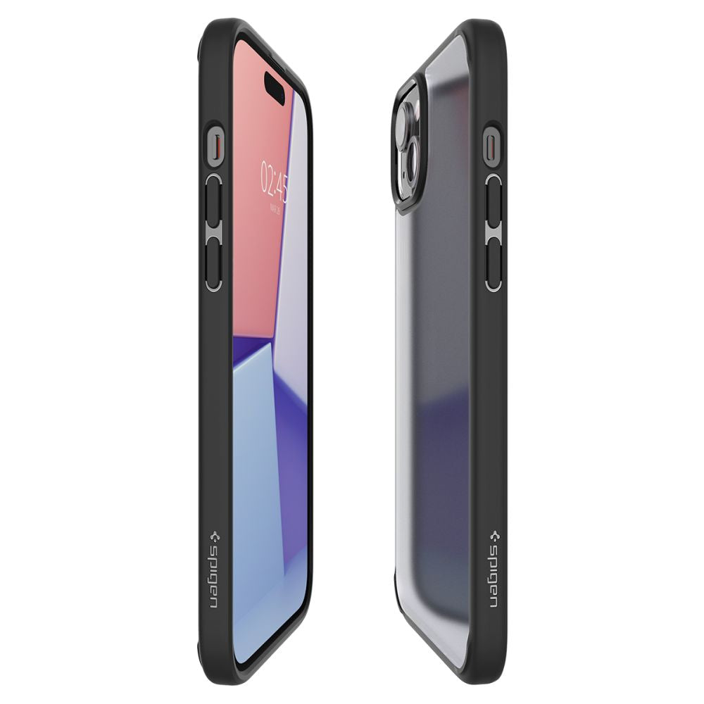 KRYT SPIGEN ULTRA HYBRID IPHONE 15 FROST BLACK