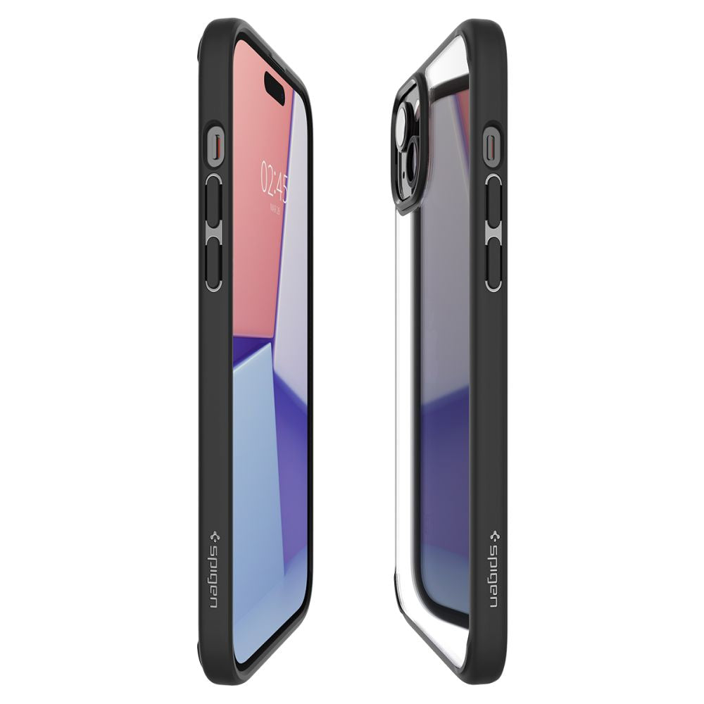 KRYT SPIGEN ULTRA HYBRID IPHONE 15 PLUS MATTE BLACK