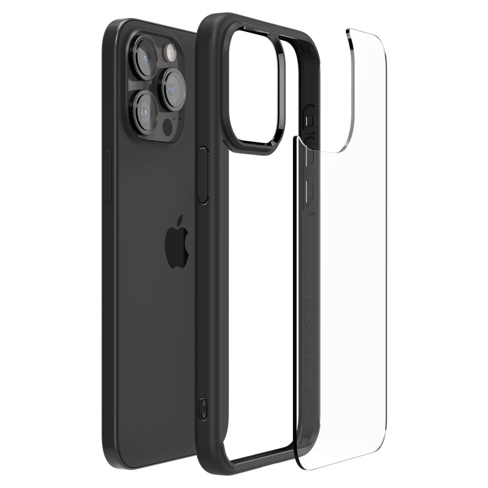 KRYT SPIGEN ULTRA HYBRID IPHONE 15 PRO MATTE BLACK