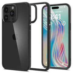 KRYT SPIGEN ULTRA HYBRID IPHONE 15 PRO MATTE BLACK