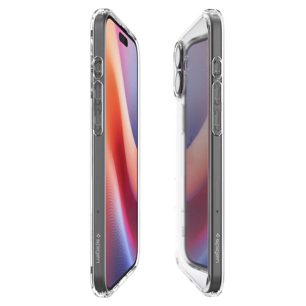  SPIGEN ULTRA HYBRID IPHONE 16 CRYSTAL CLEAR